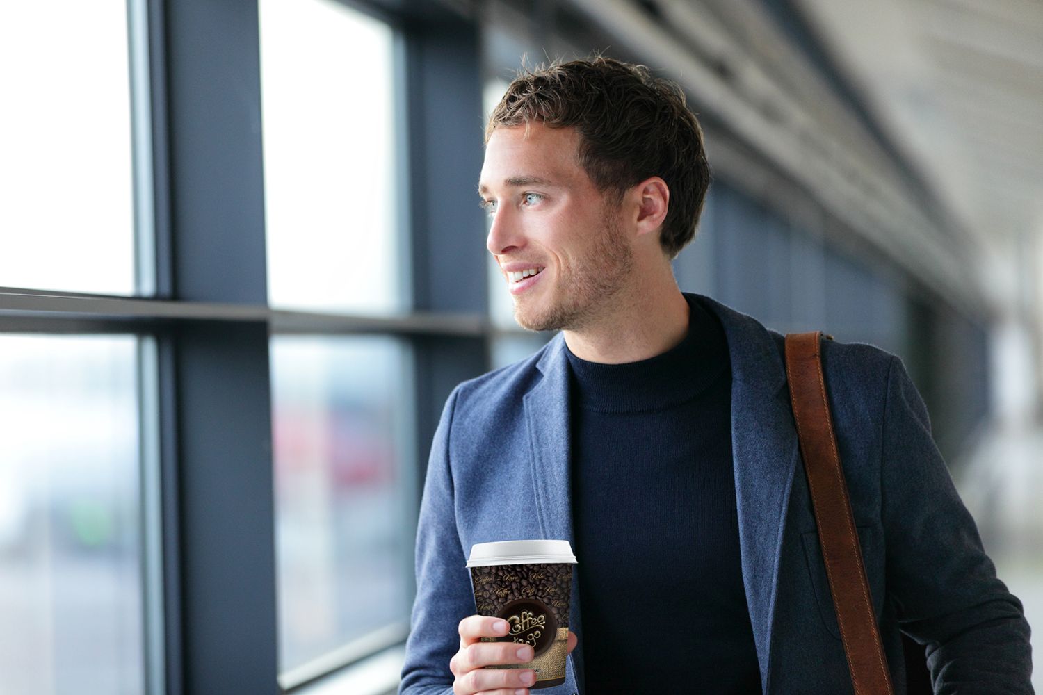 Pappbecher -Coffee to go- 80mm 280ml M: 0,2L,8oz - 50 Stück