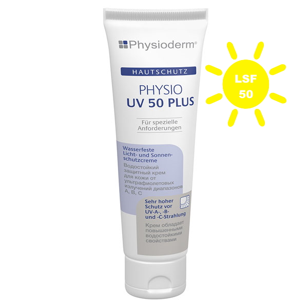 Physio UV 50 Plus Sonnencreme 100ml Standtube