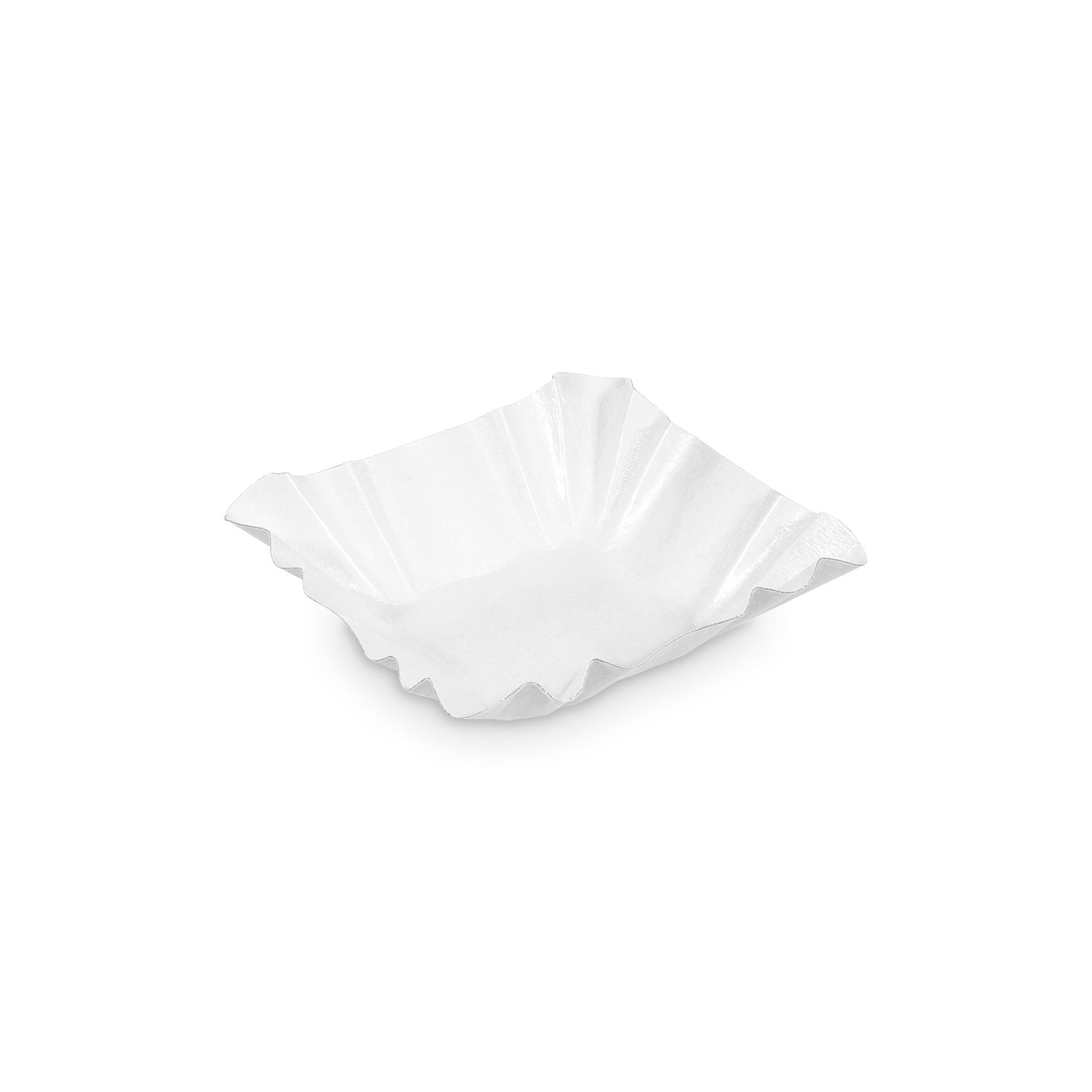 Pappschalen eckig 9 x 9 x 3 cm (250 Stück)