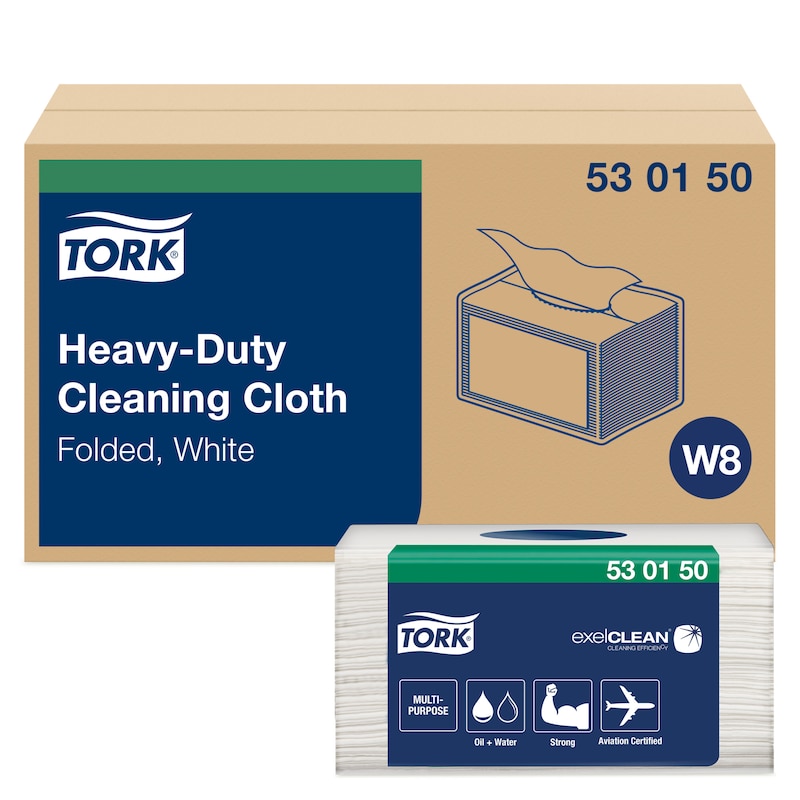 TORK-530150 Extra Starke Reinigungstücher - W8