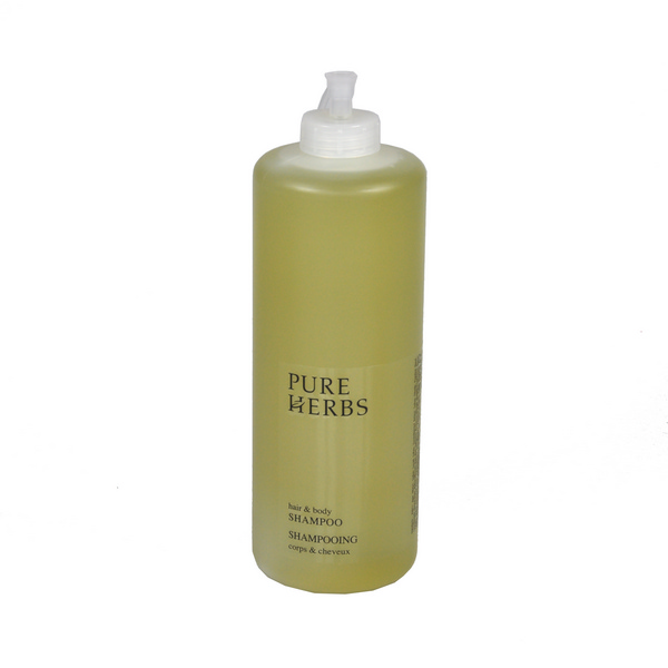 PURE HERBS Hair & Body Shampoo Nachfüllflasche 1 Liter