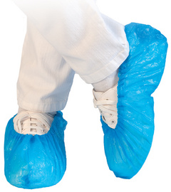 HYGOSTAR CPE-Überschuh "STANDARD", blau, Stärke: 0,04 mm