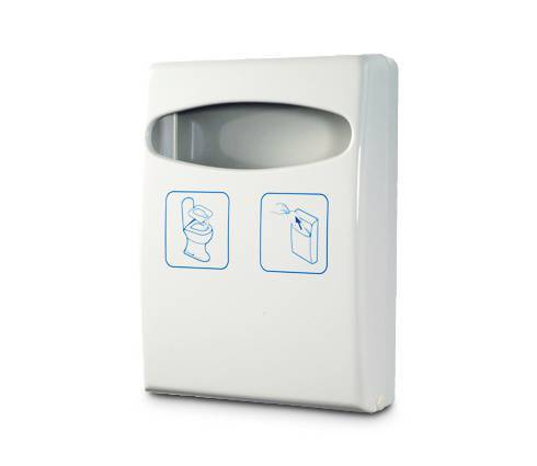 Toilettensitzauflagen-Spender Bulkysoft, weiss, 28.5x6x21cm - 1 Spender