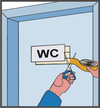 Klebeband (PP) beidseitig 25mm x 25m - 1 Stück