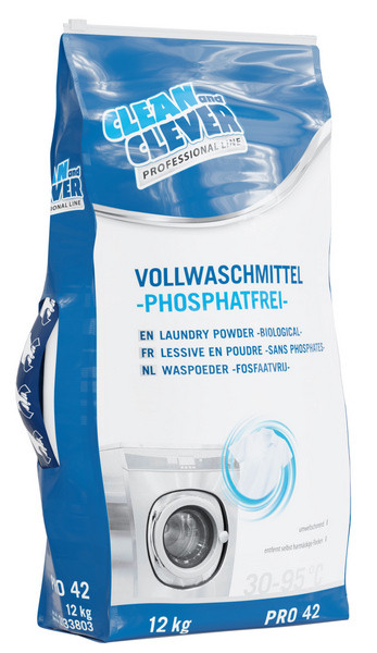 Vollwaschmittel -phosphatfrei- PRO 42 12 Kg - 1 Sack