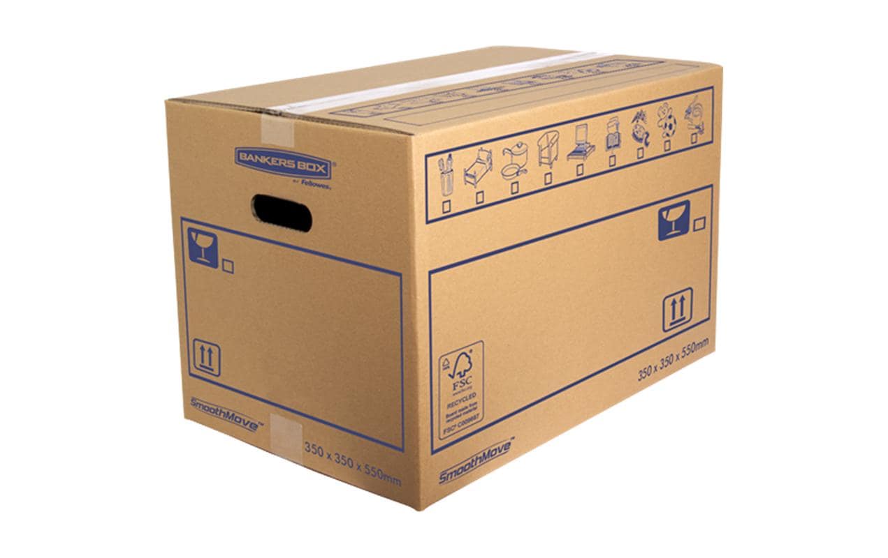 Umzugskarton SmoothMove 350x350x550mm FELLOWES 6207301
