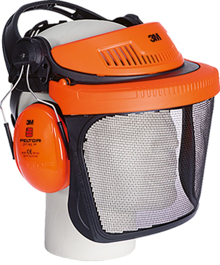Gesichts- und Gehörschutzsystem 3M PELTOR G500, orange