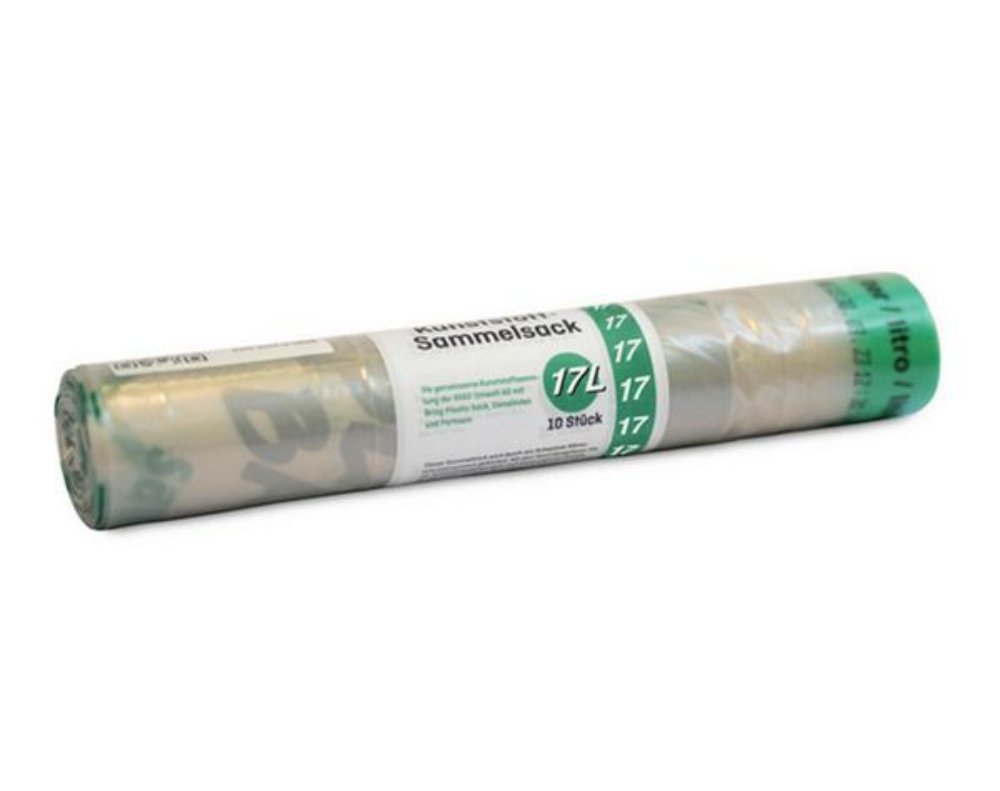 Sammelsäcke 17l Bring Plastic back Kanton Bern 10 Säcke pro Rolle 30 Rollen