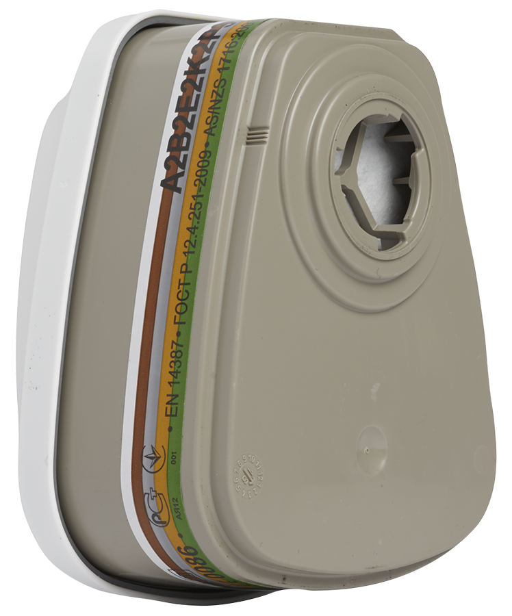 Gasfilter A2B2E2K2/Hg/P3 3M 6099 zu Vollmaske Serie 6000