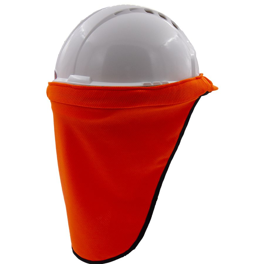 Nackenschutz Farbe leuchtorange UV 50+