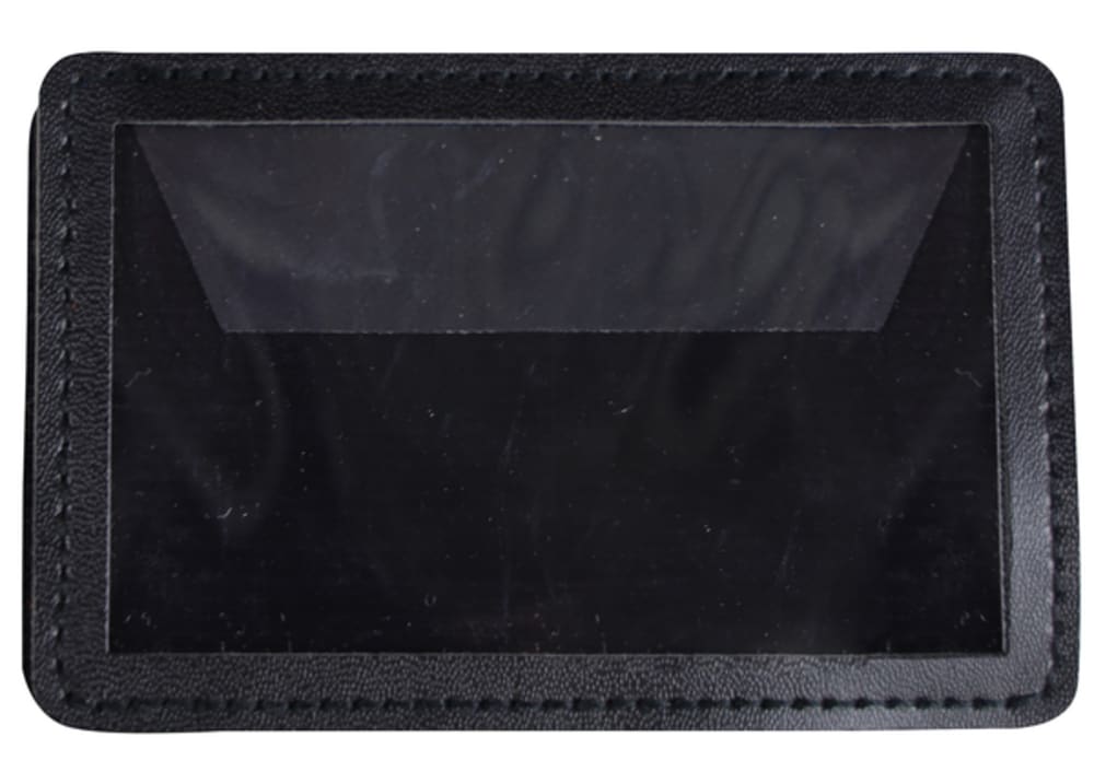 ID-Kartenhalter schwarz Klettrücken