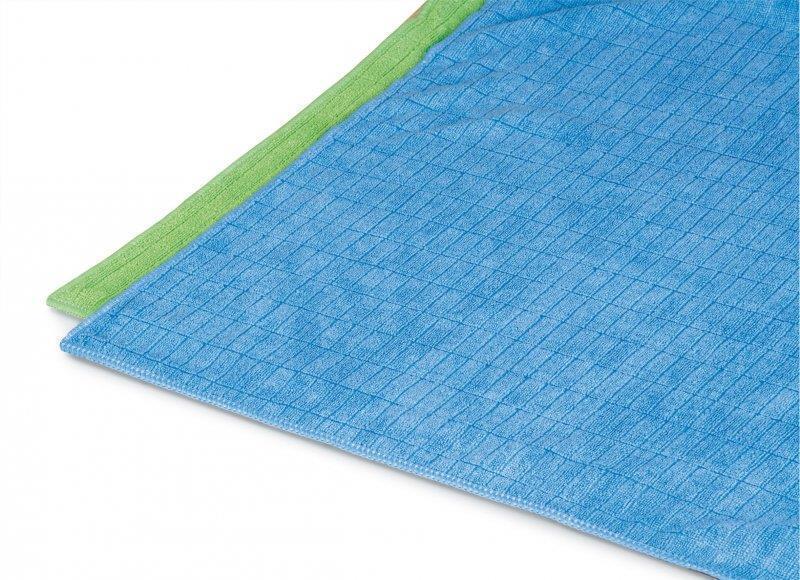 Mikrofaser Geschirr- und Bodentuch - 1 Tuch - 50 x 60 cm Blau