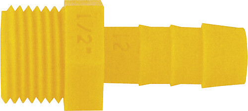 Einschraubtülle LILIE gerade 3 / 8 Zoll x 10 mm Trinkwassersystem WeißGelb® einzeln verpackt