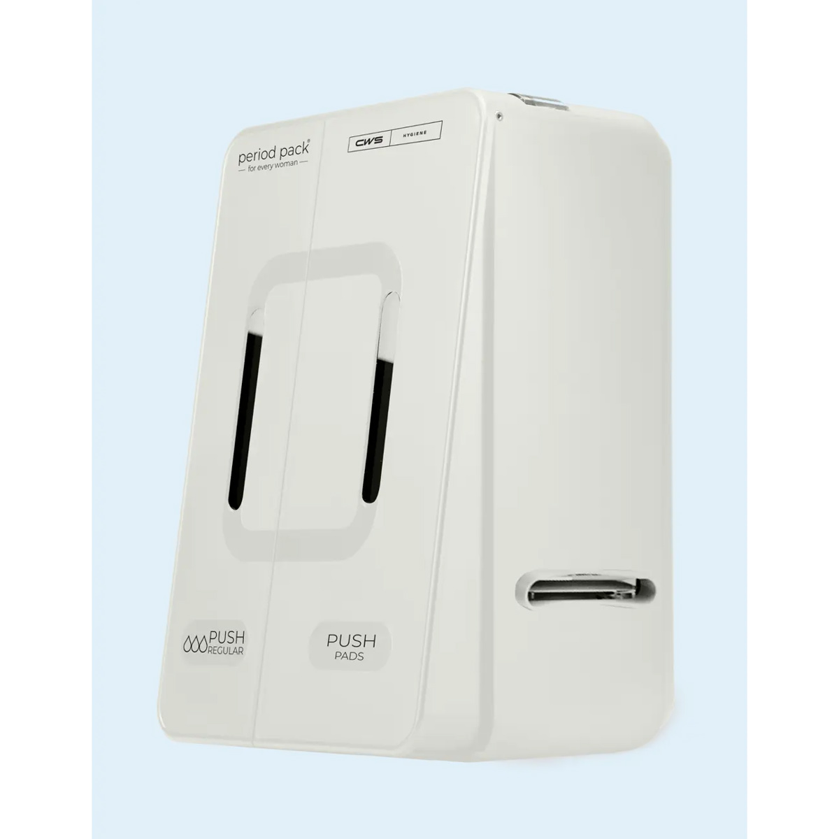 CWS Period Pack Combi Tampon- und Bindenspender Weiss