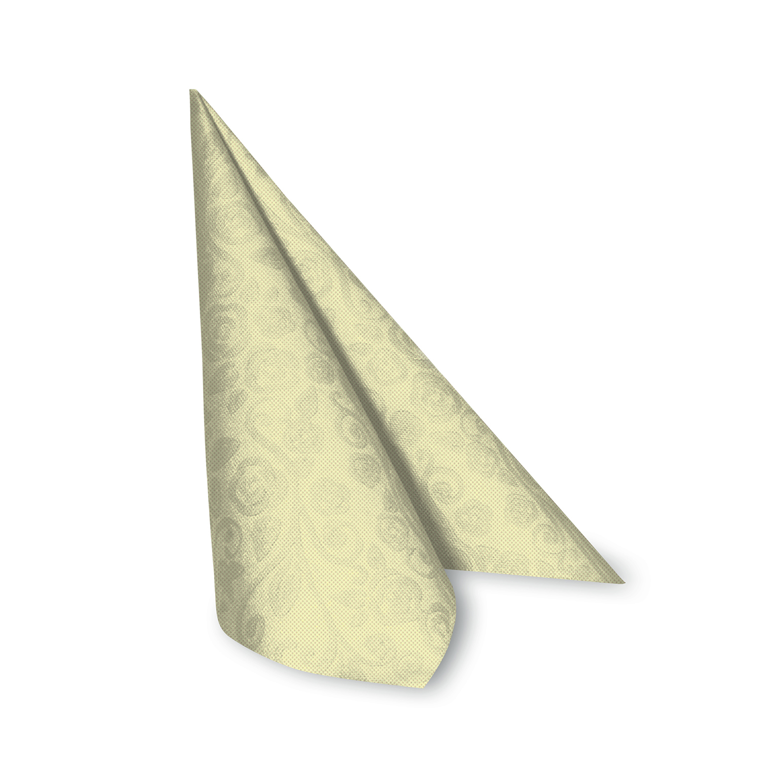 Serviette PREMIUM Dekor-R champagner 40 x 40 cm - 50 Stück