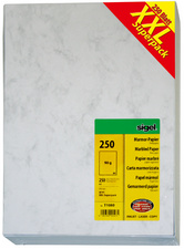 Designpapier Marmor A4 grün, 200g 50 Blatt SIGEL DP552