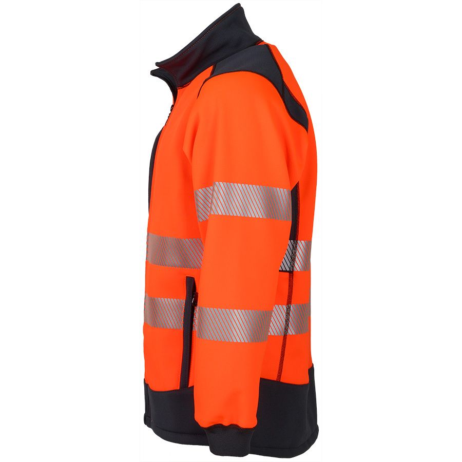 Warnschutzjacke HUSKY II, leuchtorange/grau