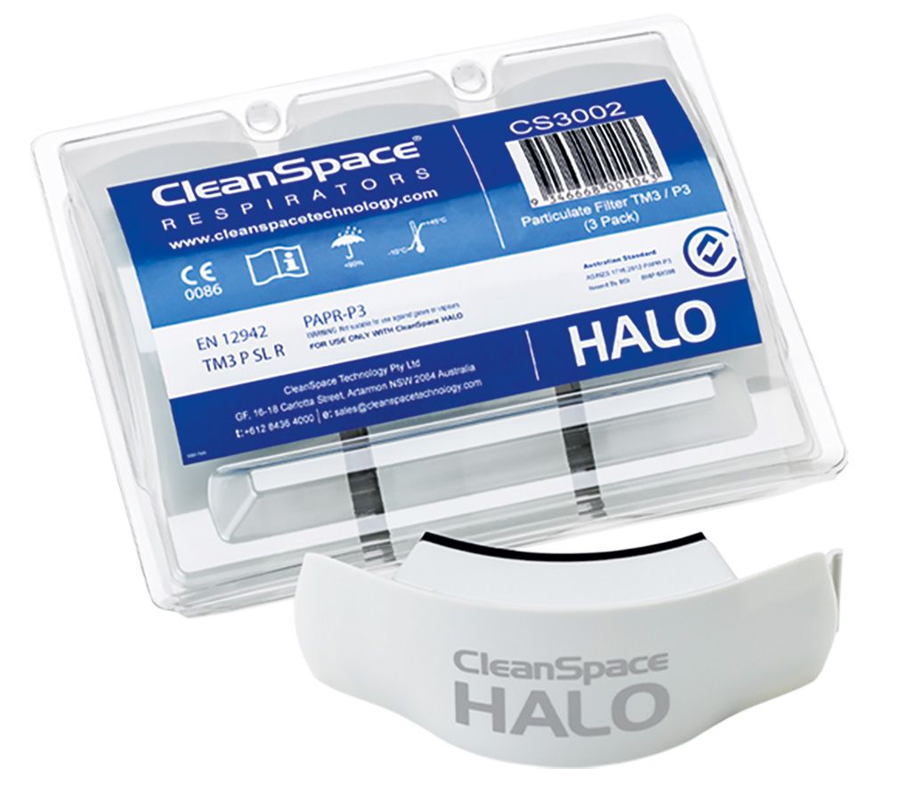 Partikelfilter TM3 P3 CLEANSPACE HALO