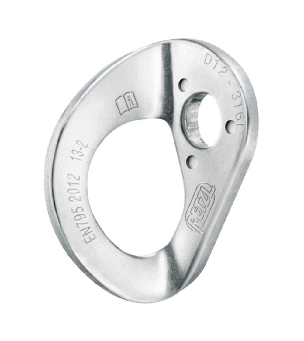 Bohrhakenlasche PETZL COEUR STAINLESS
