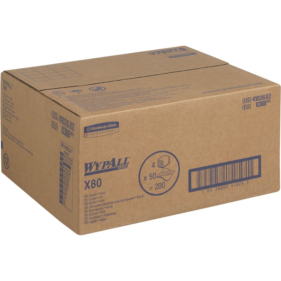 Wischtücher Kimberly-Clark Wypall - X80