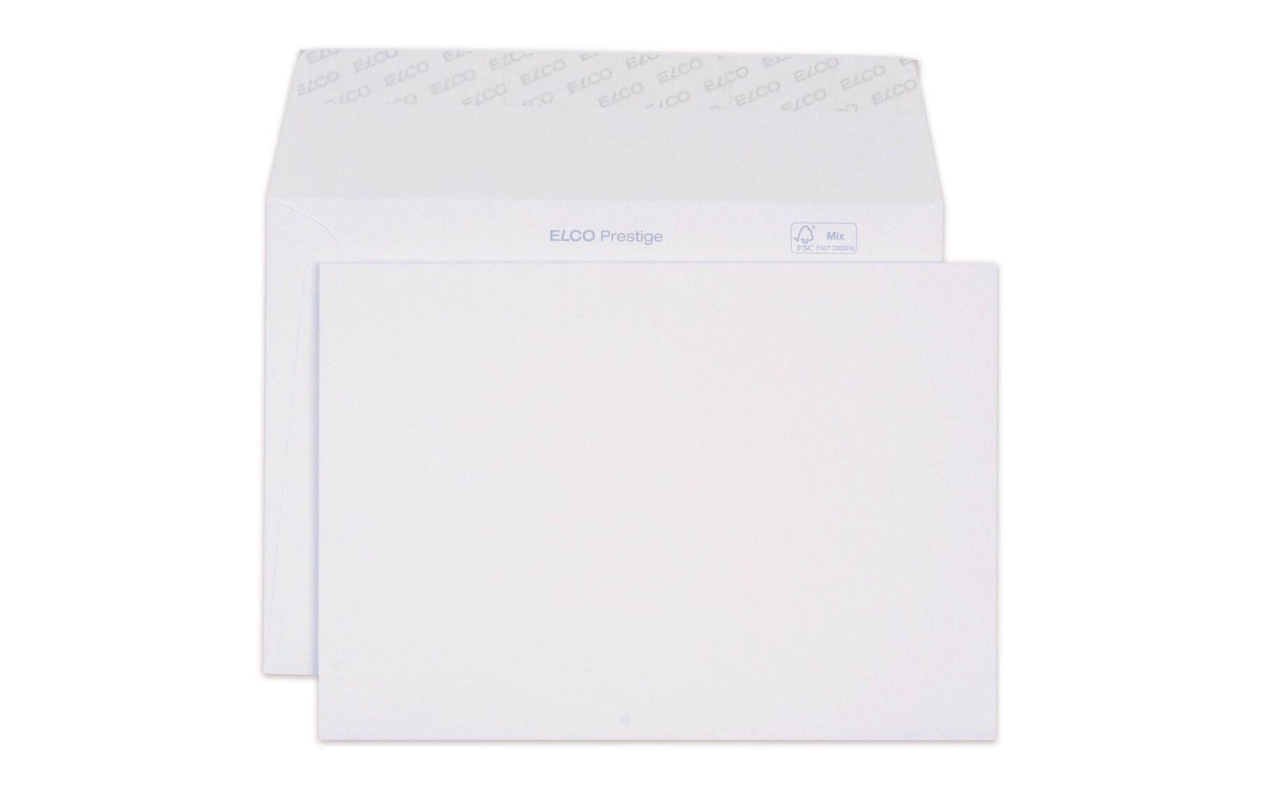 Briefumschlag Prestige C5 120g,weiss,o.Fenster 10  Stück ELCO 70420.12