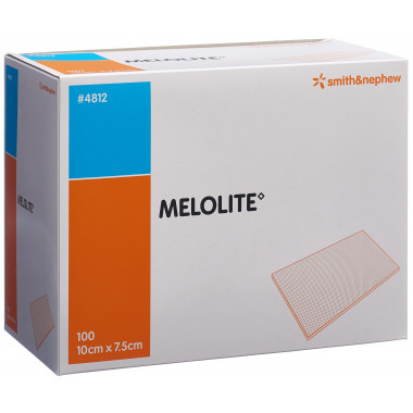 MELOLITE Wundkomp 10cmx7.5cm 100 Btl