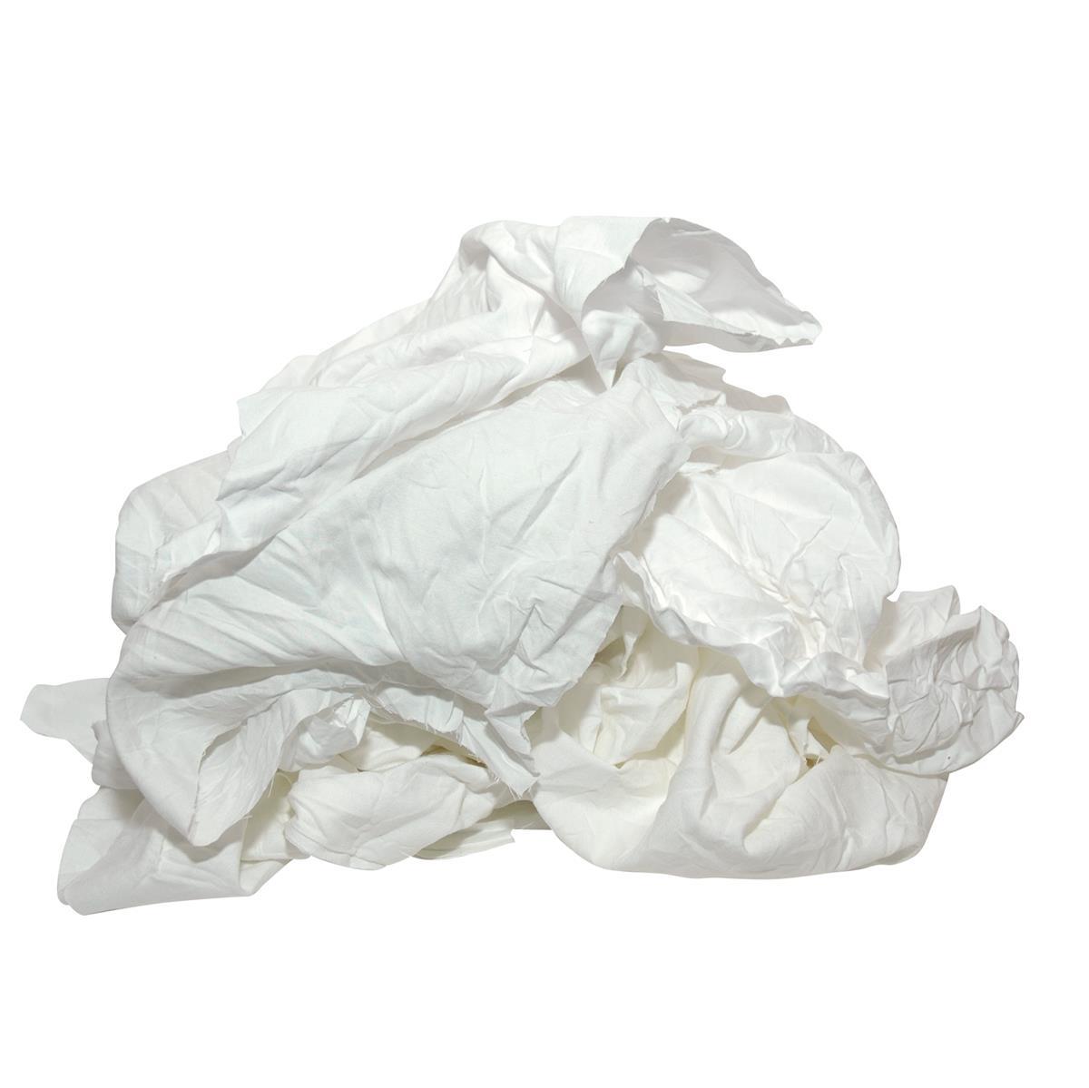 5 KG Bettwäsche Weiss Wolino Putzlappen