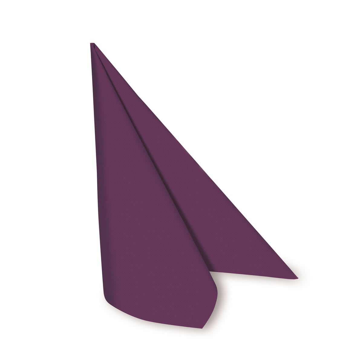 Airlaid Serviette PREMIUM violett 40 x 40 cm - 50 Stück