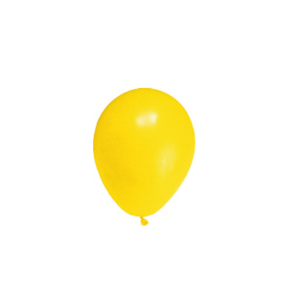 Luftballon gelb 25cm M - 10 Stück