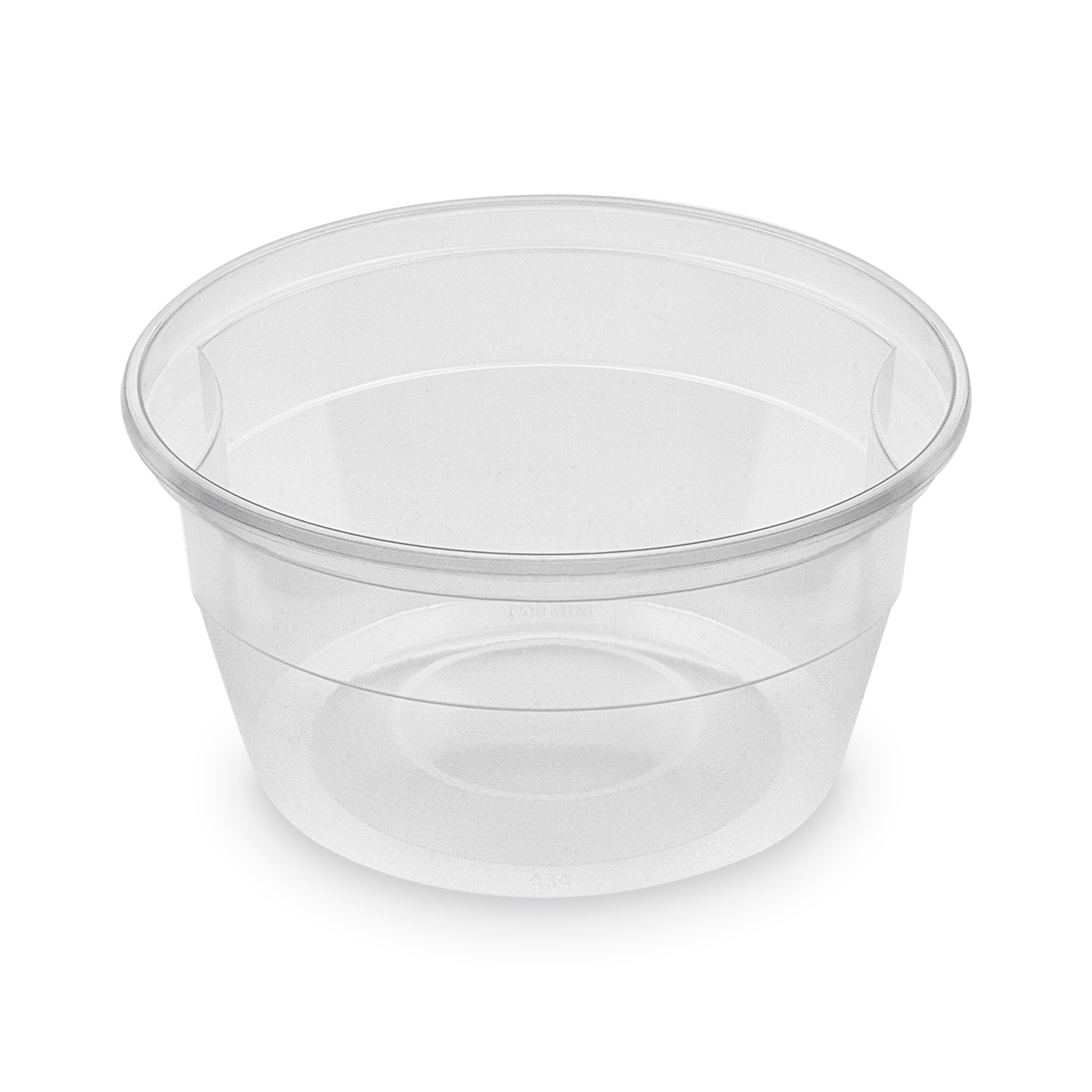 Schale (PP) klar 127mm 500ml - 50 Stück