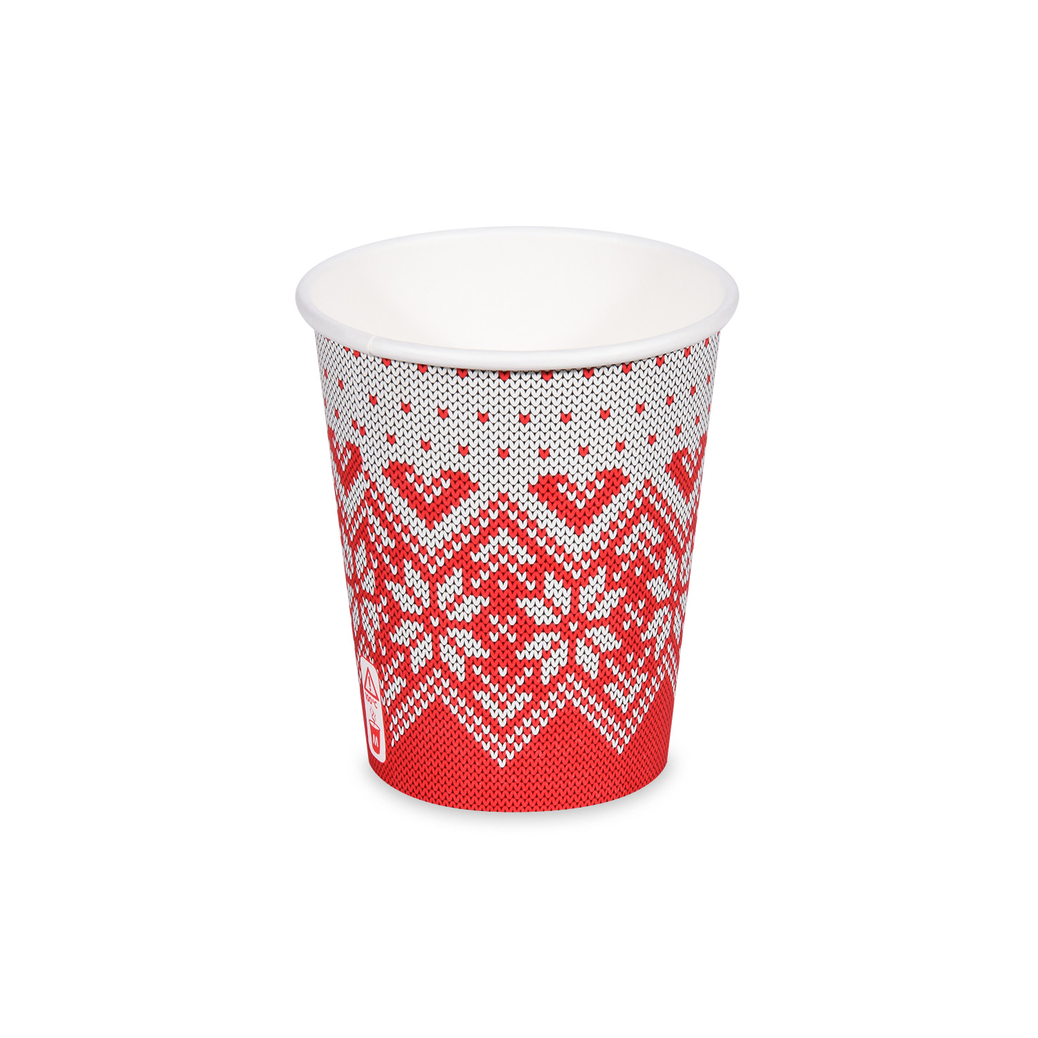 Pappbecher Wintersaison 80mm 280ml M: 0,2L,8oz - 50 Stück