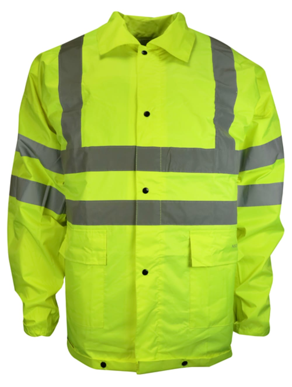 Warnschutz-Regenjacke Nylon/PVC