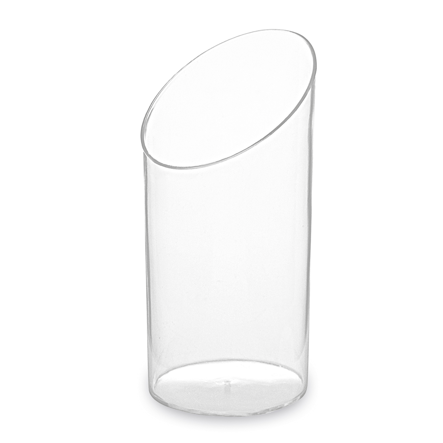 Fingerfood-Becher (PS) rund glasklar 45 x 84 mm 65ml - 20 Stück