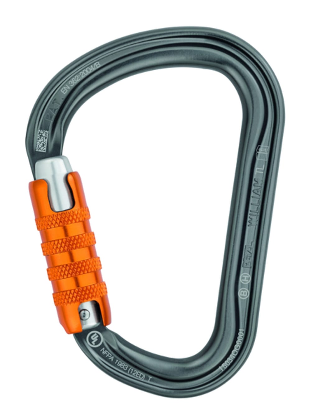 Alukarabiner PETZL WILLIAM TRIACT-LOCK