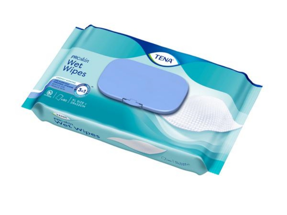TENA Wet Wipe Feuchtpflegetücher 576 Stück