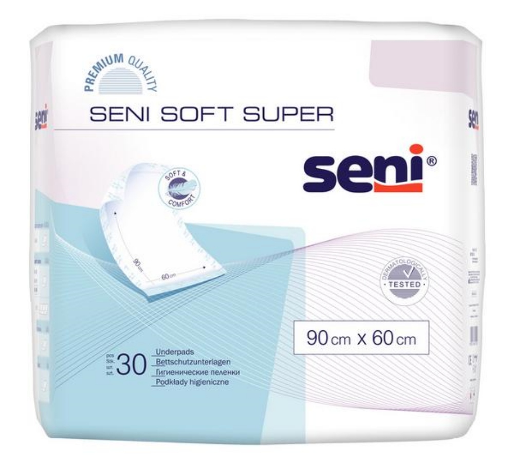 Seni Soft Super Krankenunterlagen 30 Stück