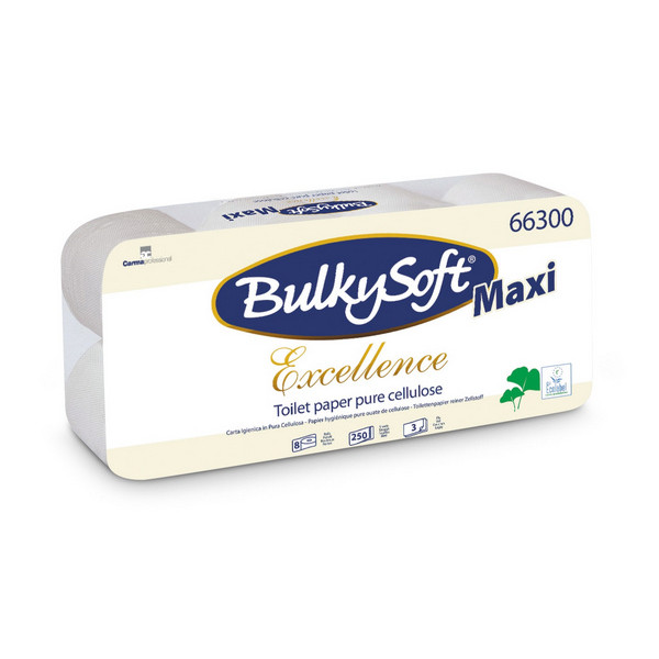 BulkySoft® WC Papier Excellence 3-lagig Maxi 250 Blatt