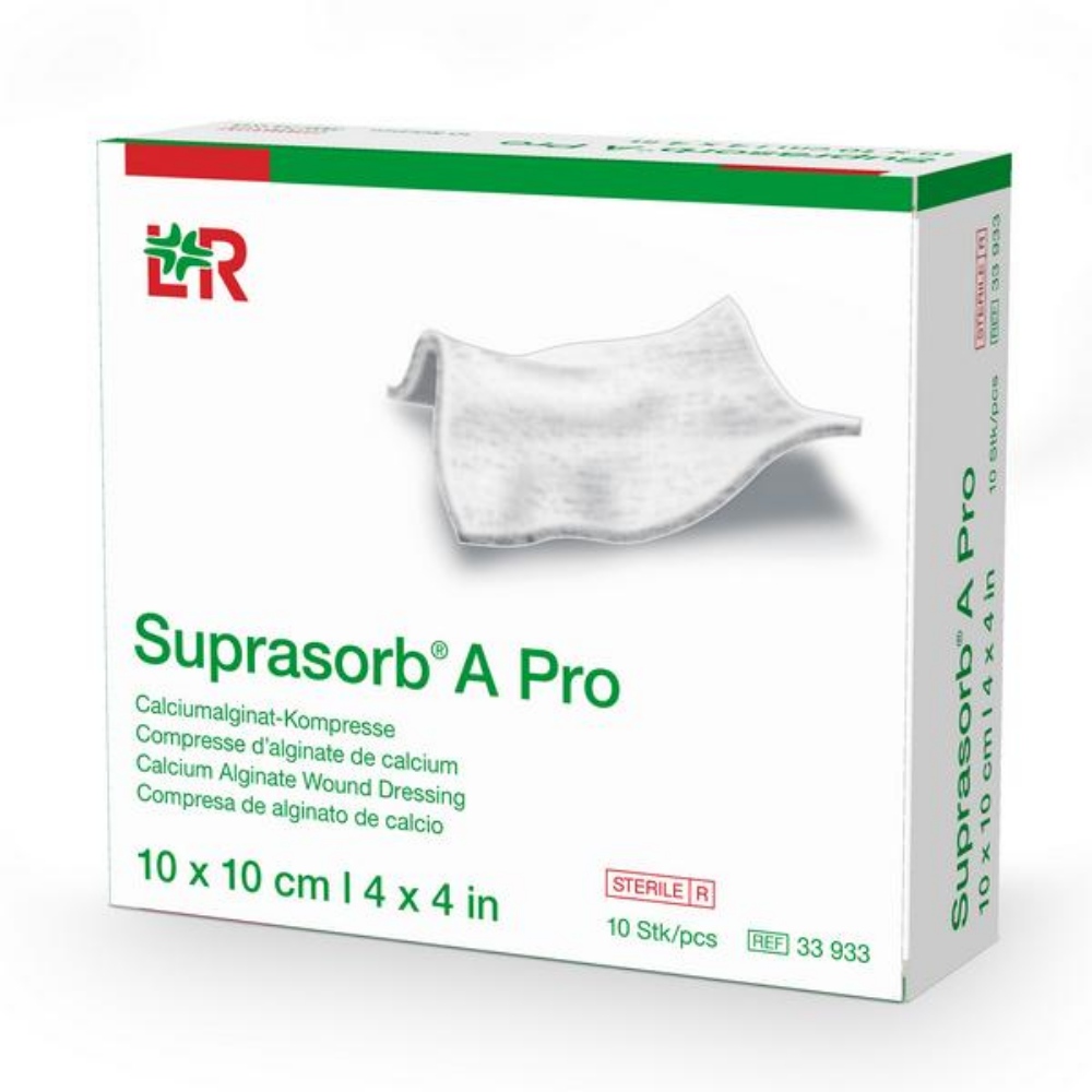 Suprasorb A Pro Ca-Alginatkompresse 10 Stück