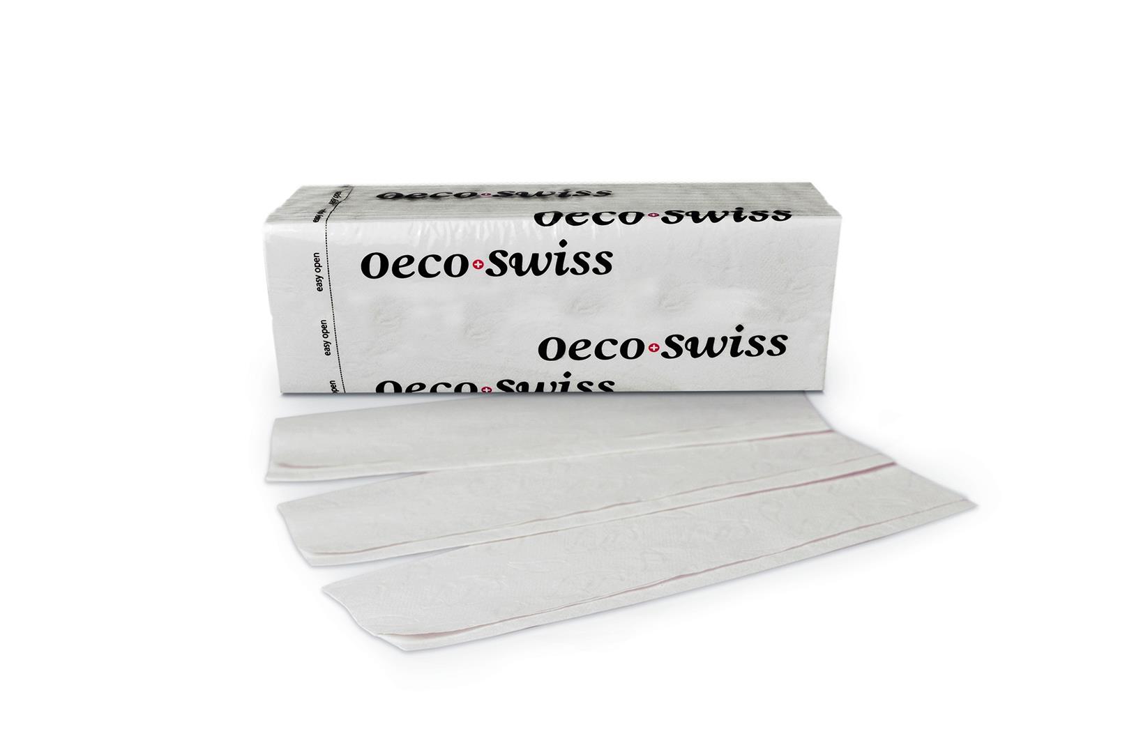 Falthandtuch Oeco Swiss Plus Z-Falz weiss - 1 Karton à 3080 Blatt (4484403)