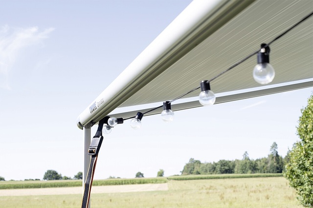 Sturmleine RATHGEBER STURMLEIN 2er Set für Markisen bis 4,75 m und Sonnensegel/ Vorzelte mit 2 Zeltstabspitzen