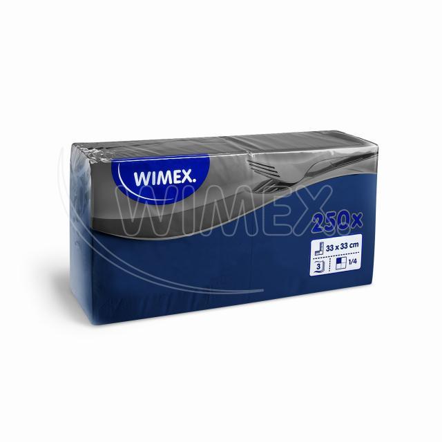 Serviette (PAP FSC Mix) 3-lagig dunkelblau 33 x 33 cm - 250 Stück