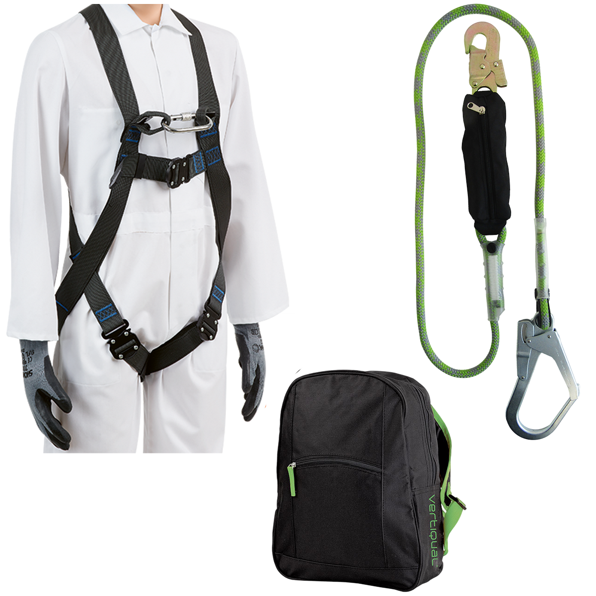 FALLSCHUTZ SET VERTIQUAL EINSTEIGER