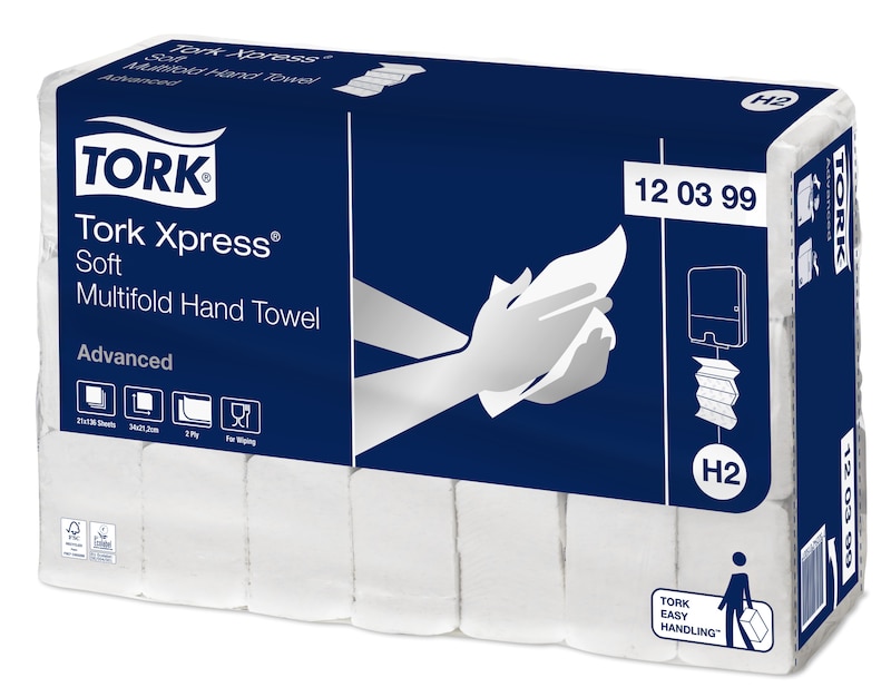 TORK-120399 Xpress weiches Multifold Handtuch - H2