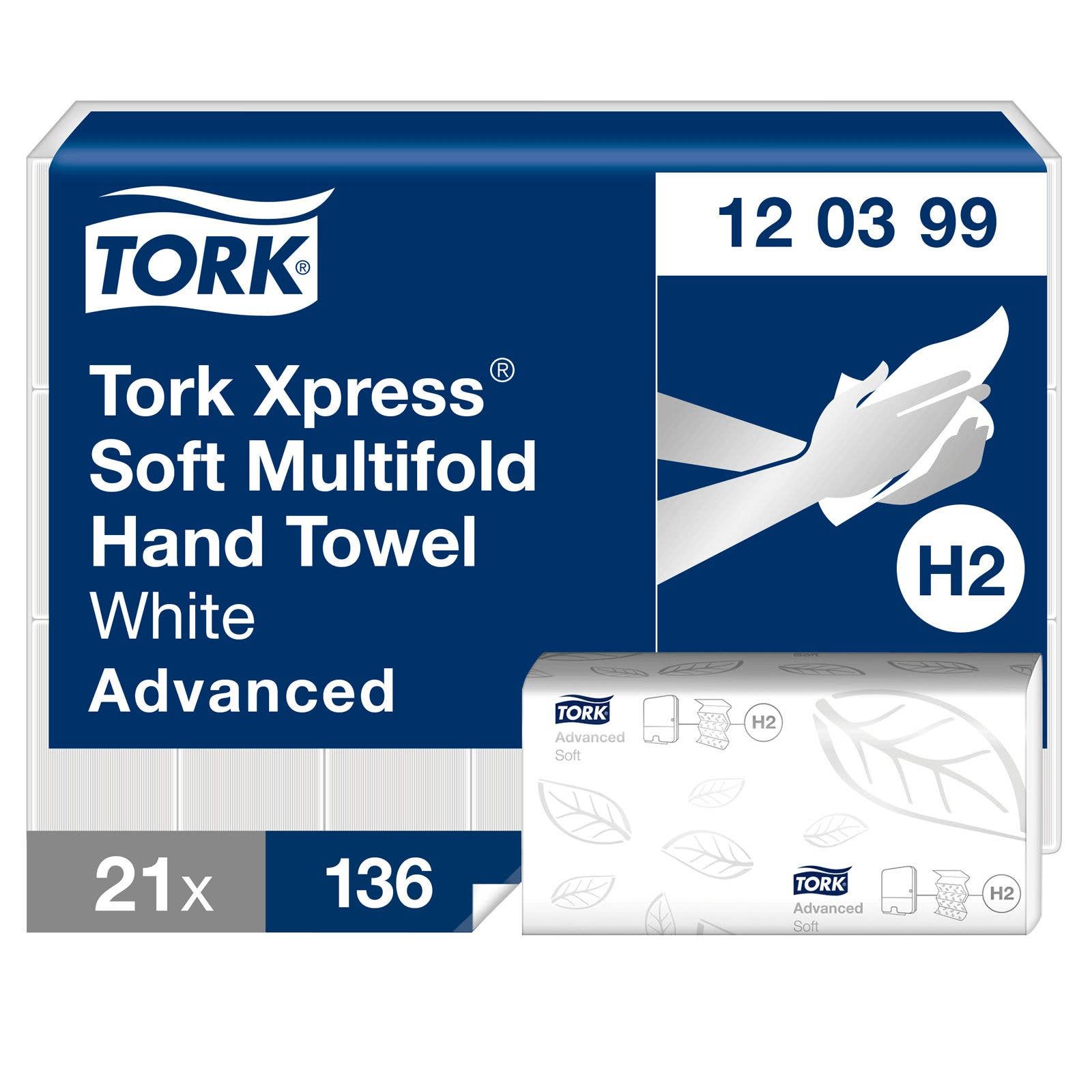 TORK-120399 Xpress weiches Multifold Handtuch - H2