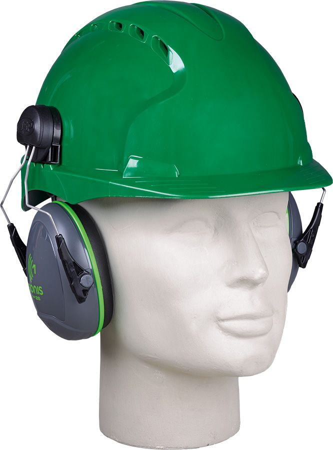Helm-Gehörschutzkapseln JSP SONIS 1, grün