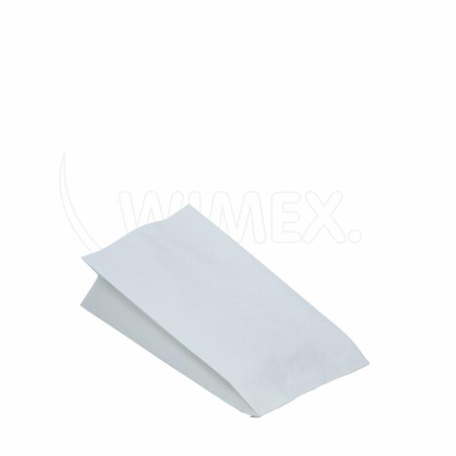 Papierbeutel (PAP,PE) 2-lagig fettdicht weiß 10,5+5,5 x 24 cm 1,2 - 100 Stück