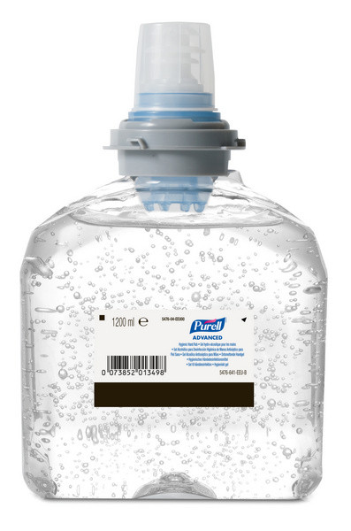 PURELL ® Advanced Hygienisches Händedesinfektionsgel - TFX Karton à 2 x 1200 ml