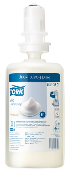 TORK-520501 Mild-Duftende Schaumseife - S4