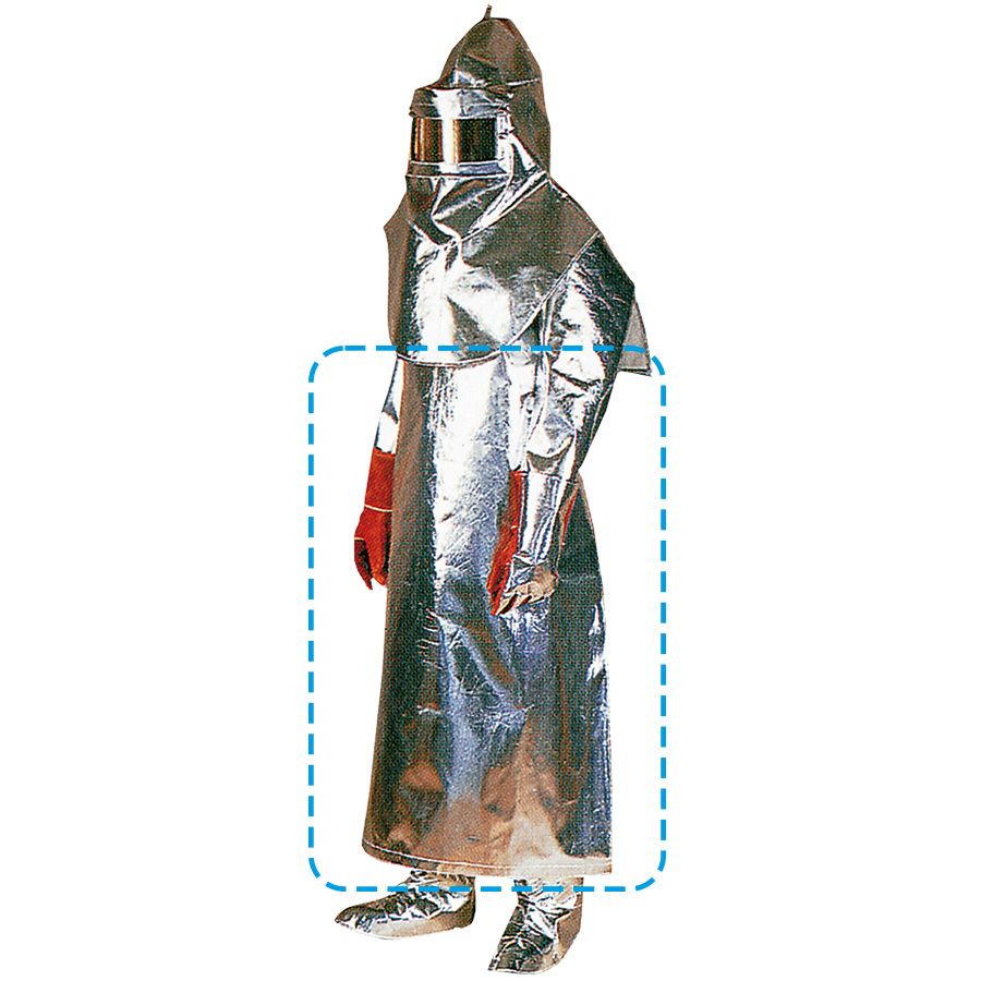 Lange Hitzeschutzschürze CALOREX - Grösse XL