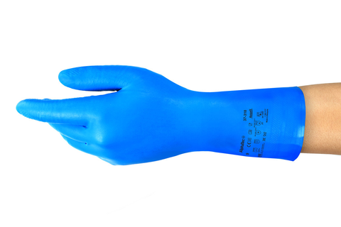 Ansell AlphaTec® 37-310 – Latexfreie Chemikalienschutzhandschuhe für Lebensmittelverarbeitung 9 (L)